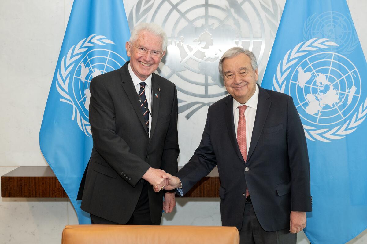 Order of Malta Ambassadors meet UN Secretary General