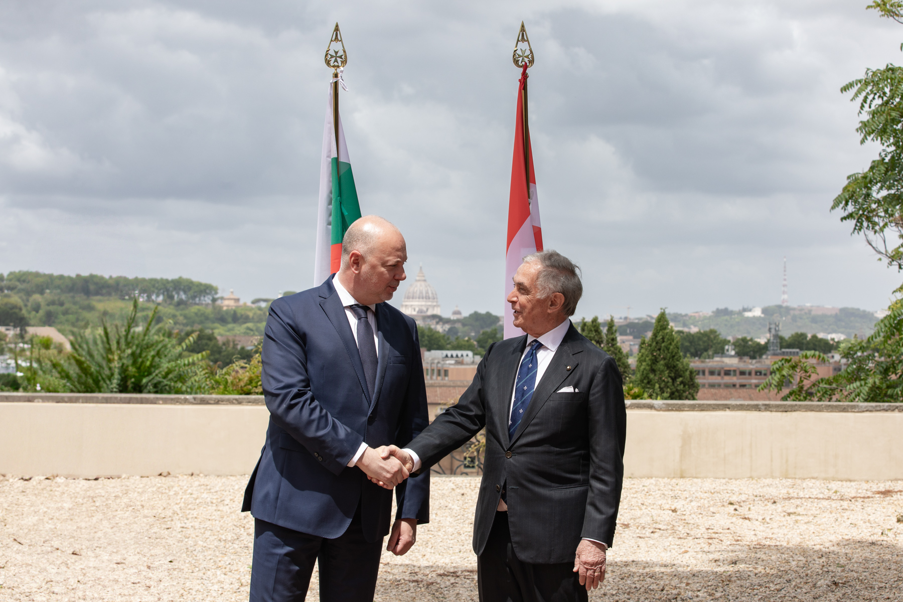 El primer ministro de Bulgaria se reúne con el Gran Canciller de la Soberana Orden de Malta