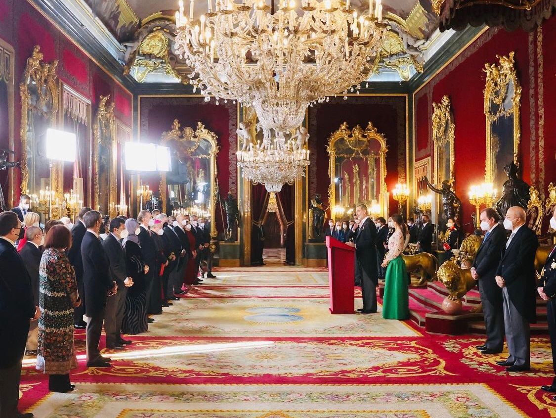 New Year’s reception at the Royal Palace