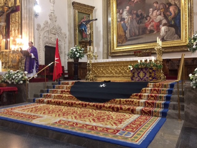 Funeral Fra’ Matthew Festing in Madrid